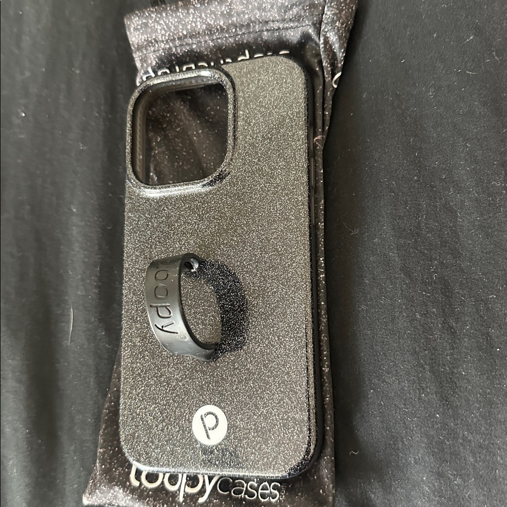 Loopy in Black shimmer for IPHONE 14 pro righty